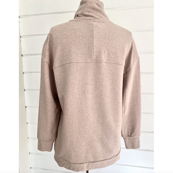 VARLEY Morrison Mock Neck Sweatshirt in Sphinx - XS - Picture 7 of 13